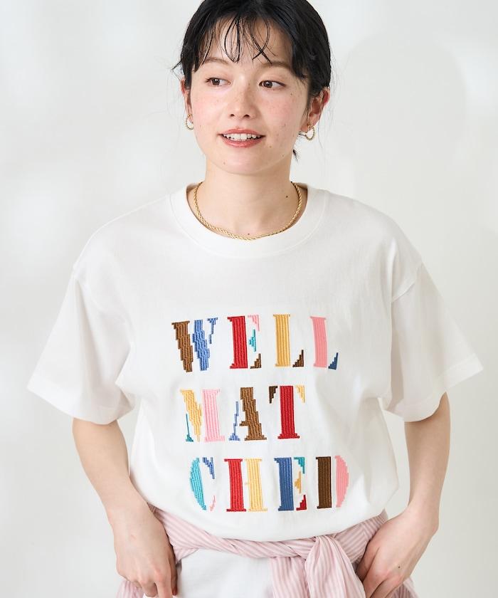 彩色刺繡T恤