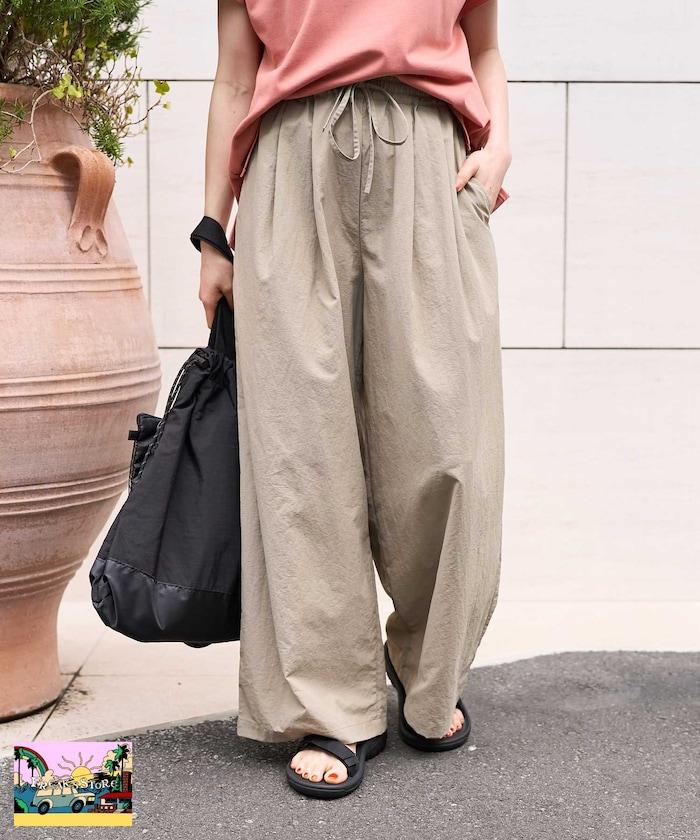 【海灘&節日】速幹・防紫外線T恤 防水褲 套裝