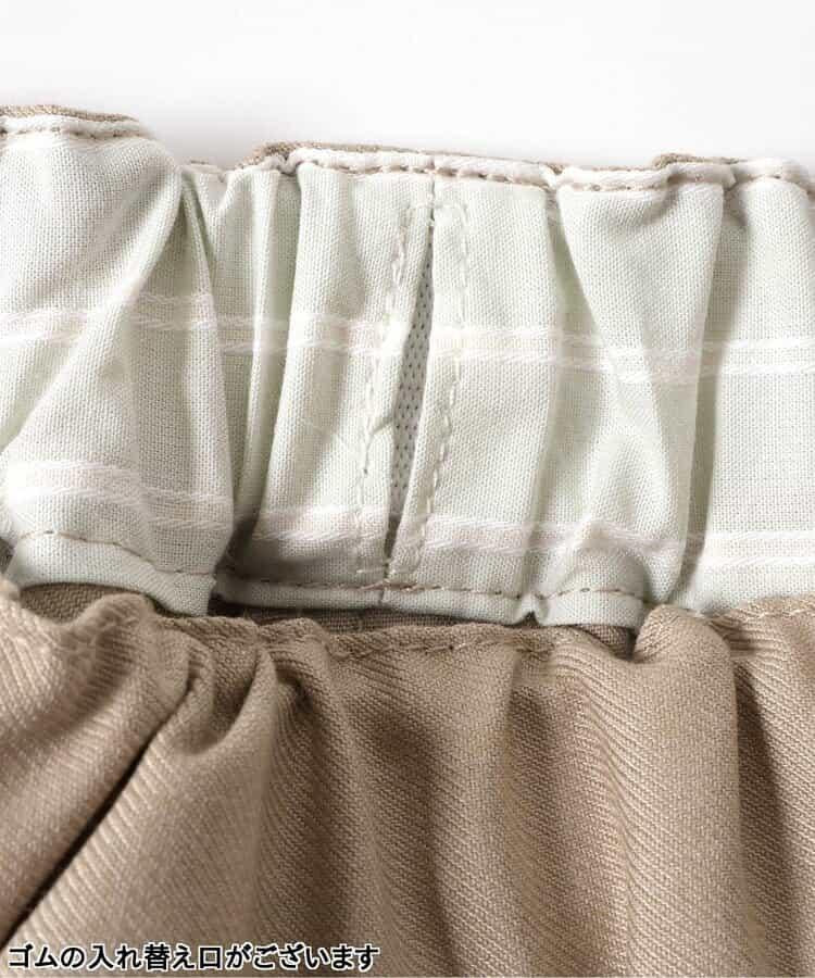 小熊刺繡褲子 5分褲