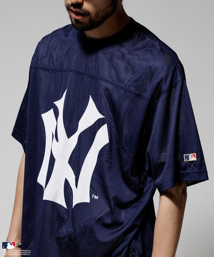 MLB Major League Baseball 網眼 半袖 圓領T恤