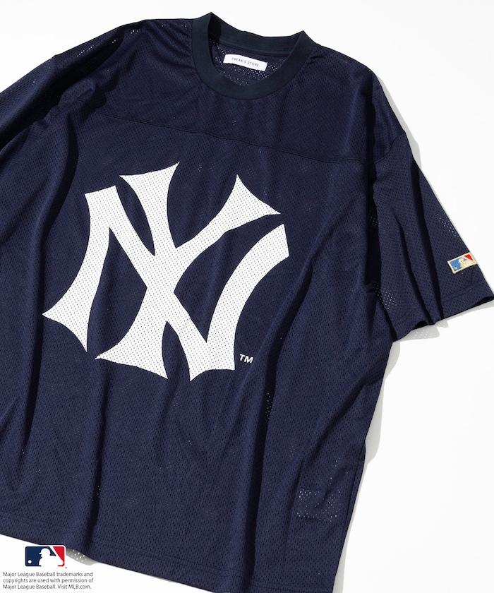 MLB Major League Baseball 網眼 半袖 圓領T恤
