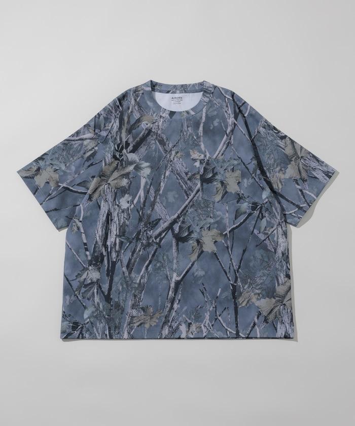 《AIR》DRY 高功能材料 7.7盎司 大尺寸 圓領口袋T恤 樹木迷彩/吸溼速幹/遮熱性UV