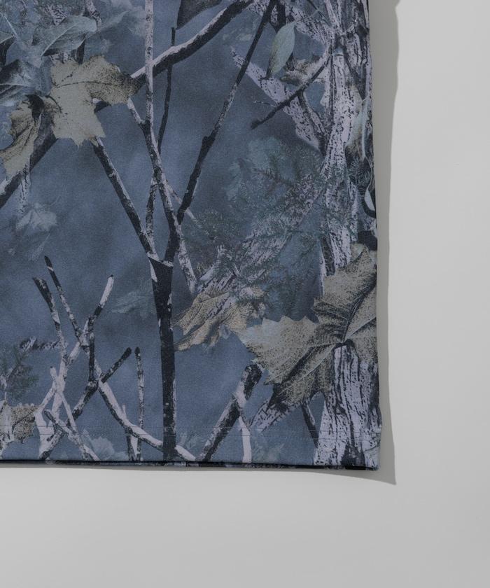 《AIR》DRY 高功能材料 7.7盎司 大尺寸 圓領口袋T恤 樹木迷彩/吸溼速幹/遮熱性UV