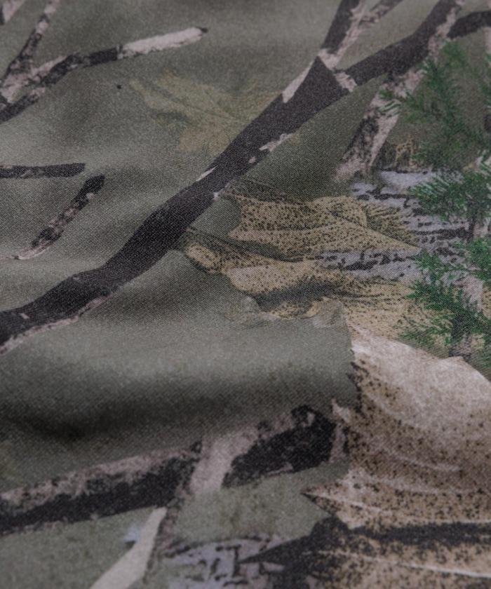 《AIR》DRY 高功能材料 7.7盎司 大尺寸 圓領口袋T恤 樹木迷彩/吸溼速幹/遮熱性UV