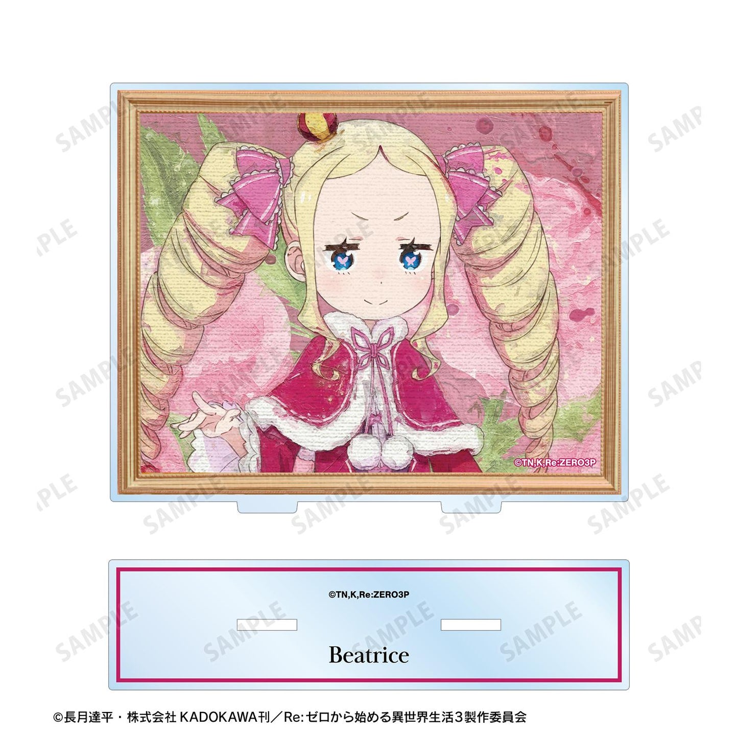 《Re:從零開始的異世界生活》- 貝蒂絲 grunge 帆布大號亞克力立牌