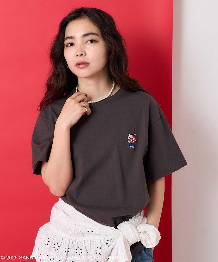 三麗鷗 'HELLO KITTY' 背面印花T恤