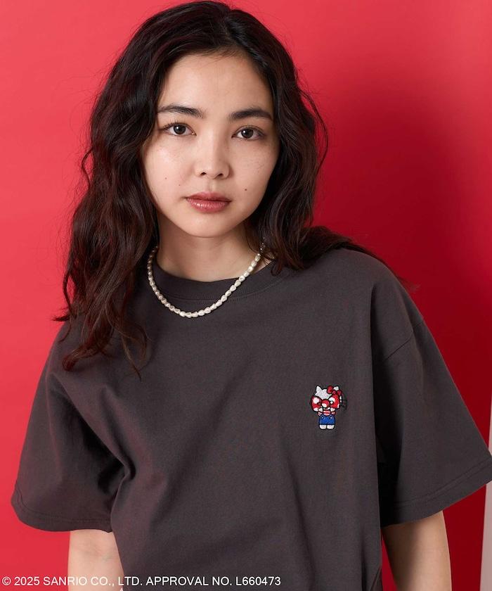 三麗鷗 'HELLO KITTY' 背面印花T恤