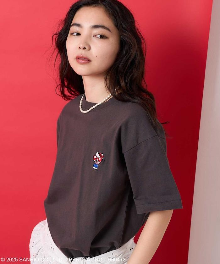 三麗鷗 'HELLO KITTY' 背面印花T恤