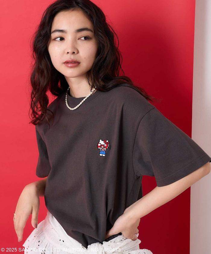 三麗鷗 'HELLO KITTY' 背面印花T恤
