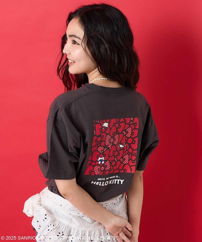 三麗鷗 'HELLO KITTY' 背面印花T恤