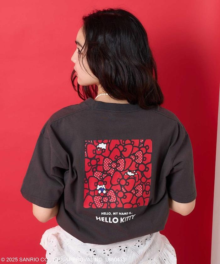 三麗鷗 'HELLO KITTY' 背面印花T恤