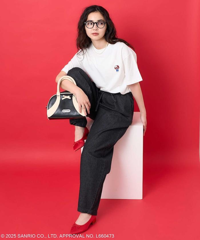 三麗鷗 'HELLO KITTY' 背面印花T恤