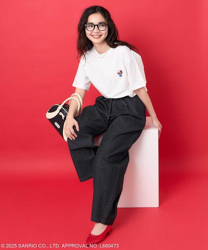 三麗鷗 'HELLO KITTY' 背面印花T恤