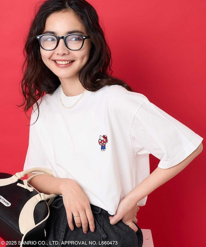 三麗鷗 'HELLO KITTY' 背面印花T恤