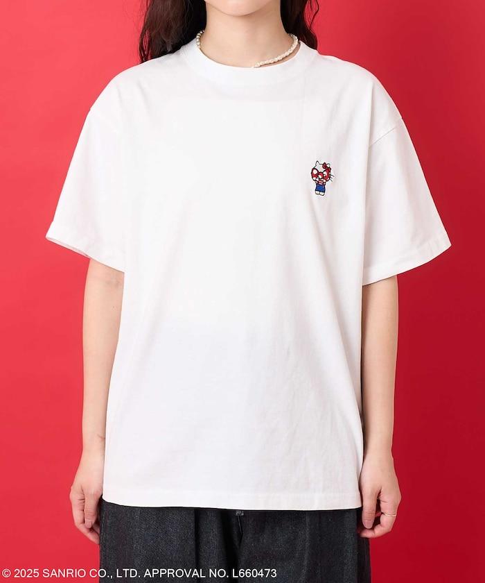 三麗鷗 'HELLO KITTY' 背面印花T恤