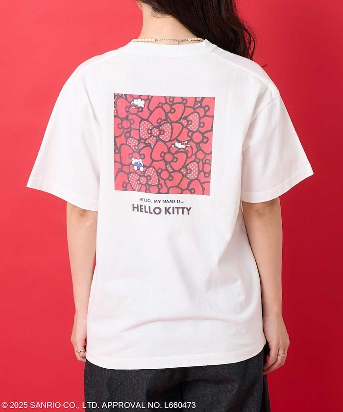 三麗鷗 'HELLO KITTY' 背面印花T恤