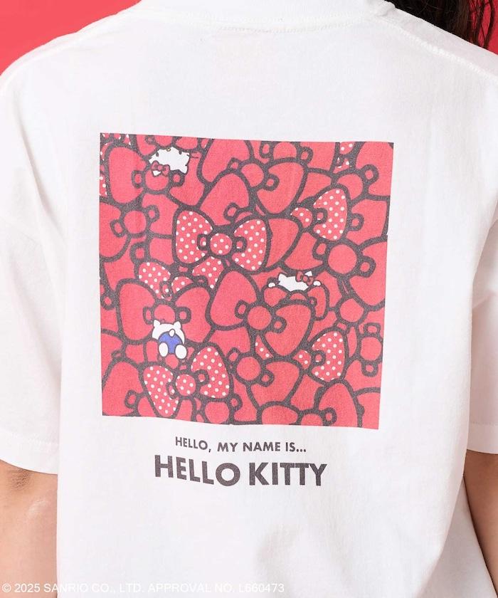 三麗鷗 'HELLO KITTY' 背面印花T恤