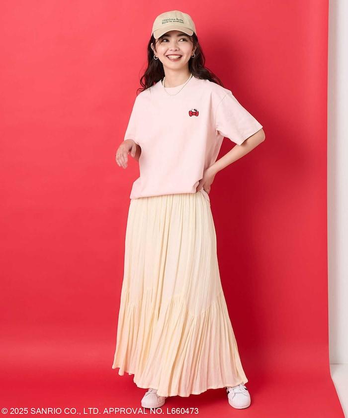 三麗鷗 'HELLO KITTY' 背面印花四格T恤