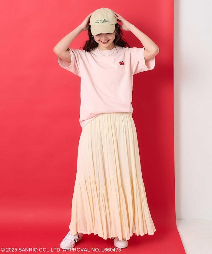 三麗鷗 'HELLO KITTY' 背面印花四格T恤