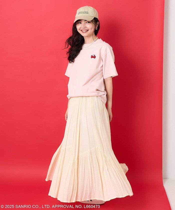 三麗鷗 'HELLO KITTY' 背面印花四格T恤