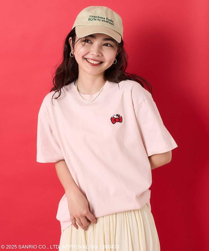 三麗鷗 'HELLO KITTY' 背面印花四格T恤