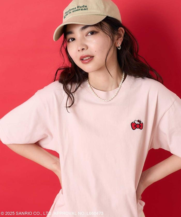 三麗鷗 'HELLO KITTY' 背面印花四格T恤