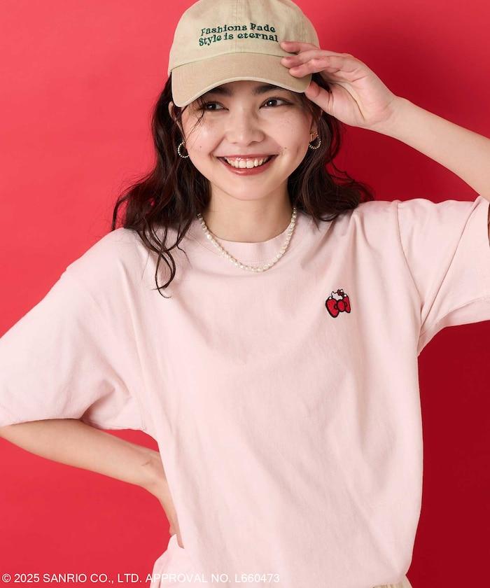 三麗鷗 'HELLO KITTY' 背面印花四格T恤