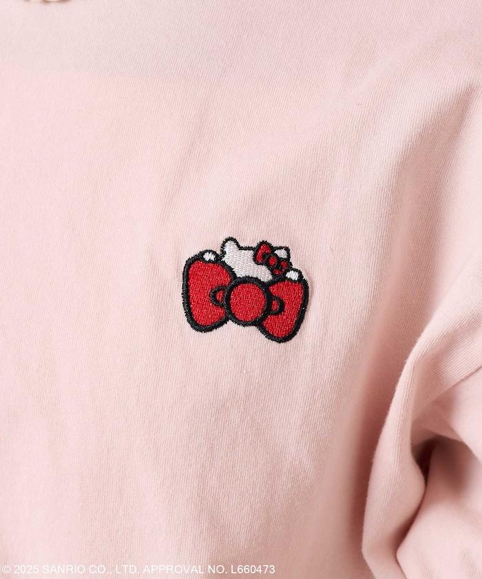 三麗鷗 'HELLO KITTY' 背面印花四格T恤