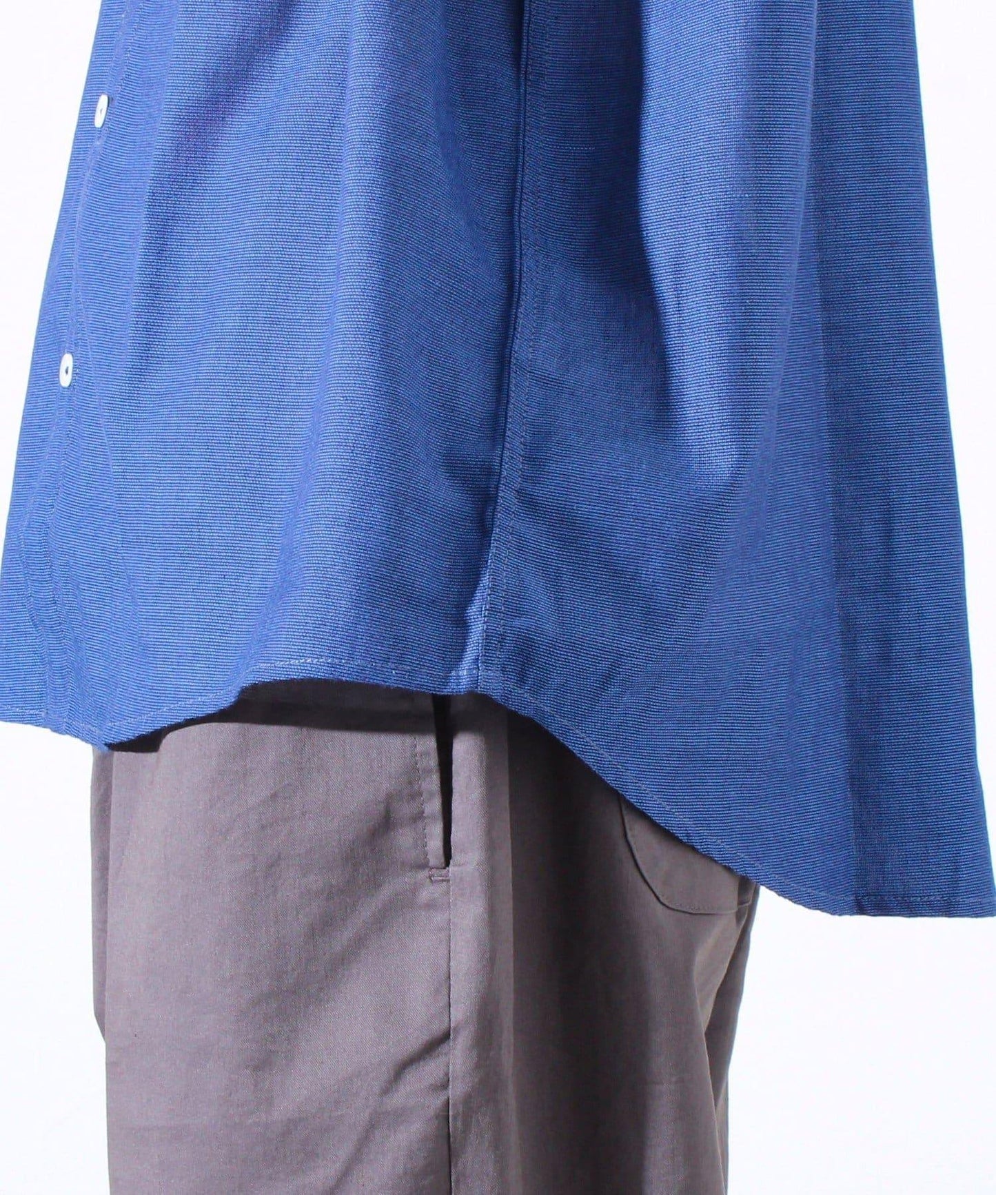 【GLOSTER】法國鬥牛犬刺繡 空中漂浮 短袖襯衫