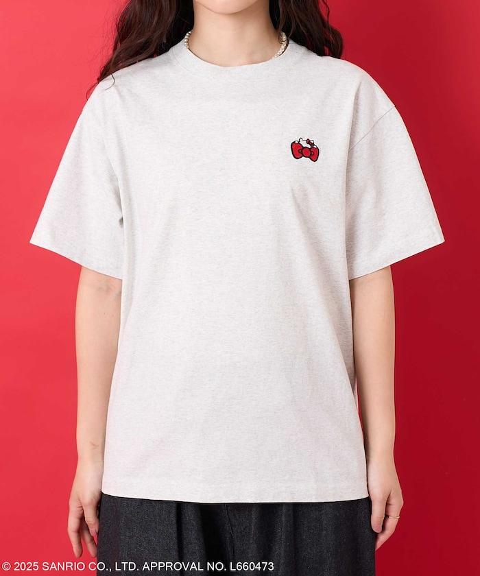 三麗鷗 'HELLO KITTY' 背面印花四格T恤