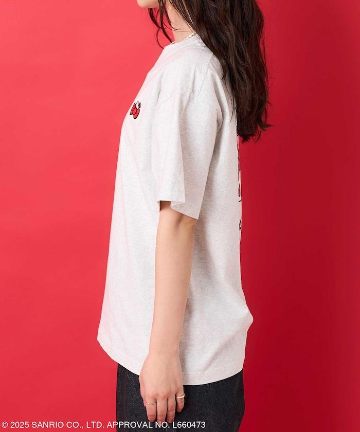 三麗鷗 'HELLO KITTY' 背面印花四格T恤