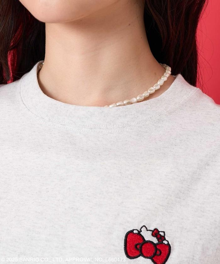 三麗鷗 'HELLO KITTY' 背面印花四格T恤