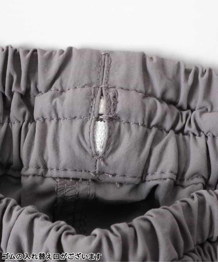 水陸兩用雙色刺繡半褲 4分褲
