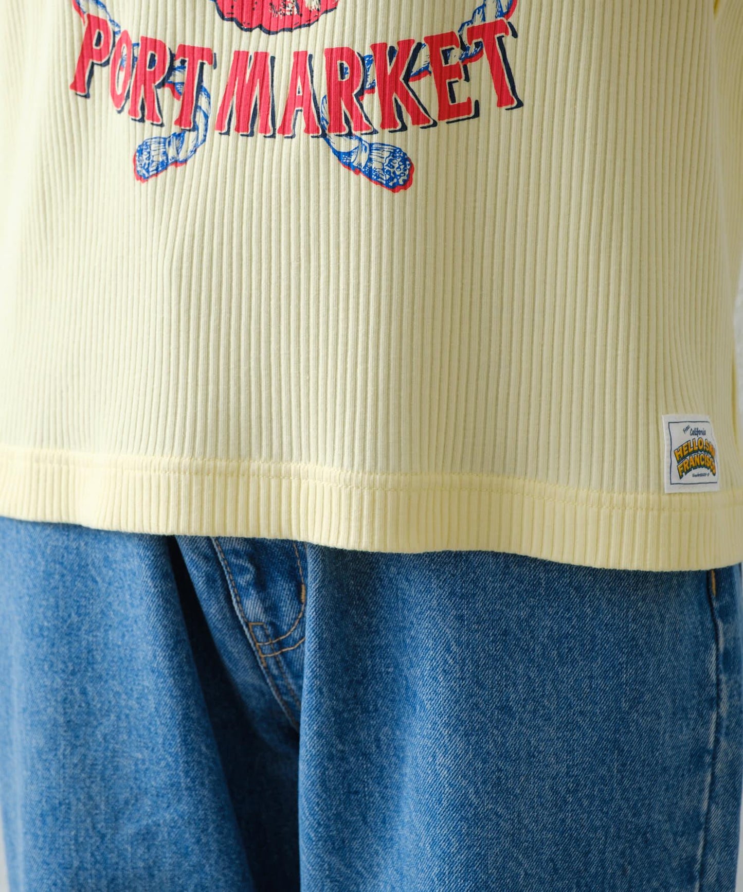 【HELLO.SANFRANCISCO】混搭豹紋拼接細管背心