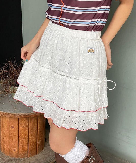 5/1(星期四)10:00開始【HELLO.SANFRANCISCO/你好,舊金山】蕾絲疊層裙