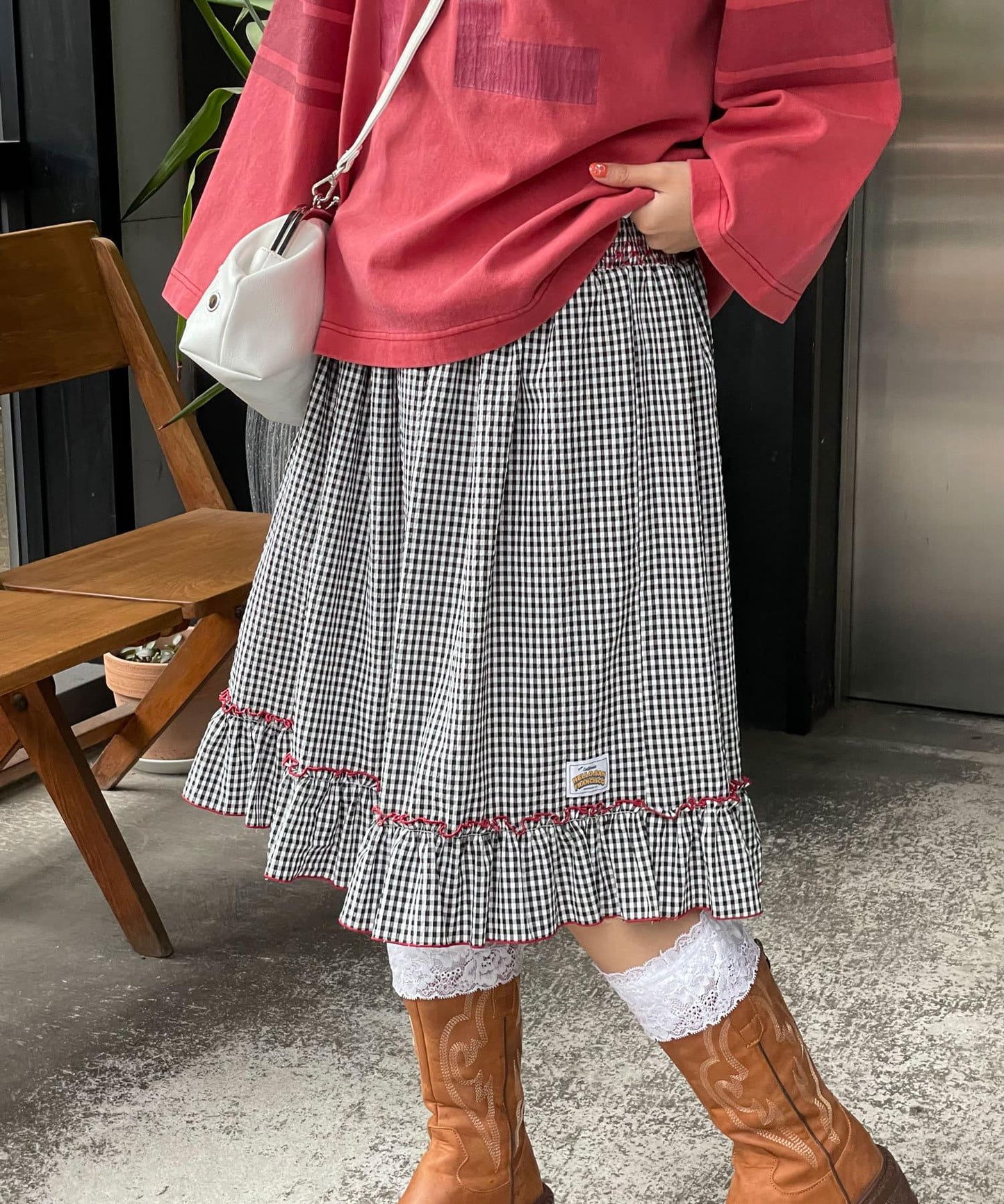 5/1(星期四)10:00開始【HELLO.SANFRANCISCO/你好,舊金山】2WAY收褶束腰連衣裙吊帶裙