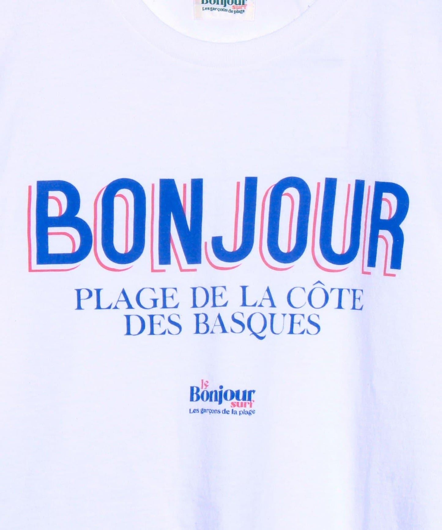 【Le Bonjour surf/波日問候衝浪】logo印花T恤