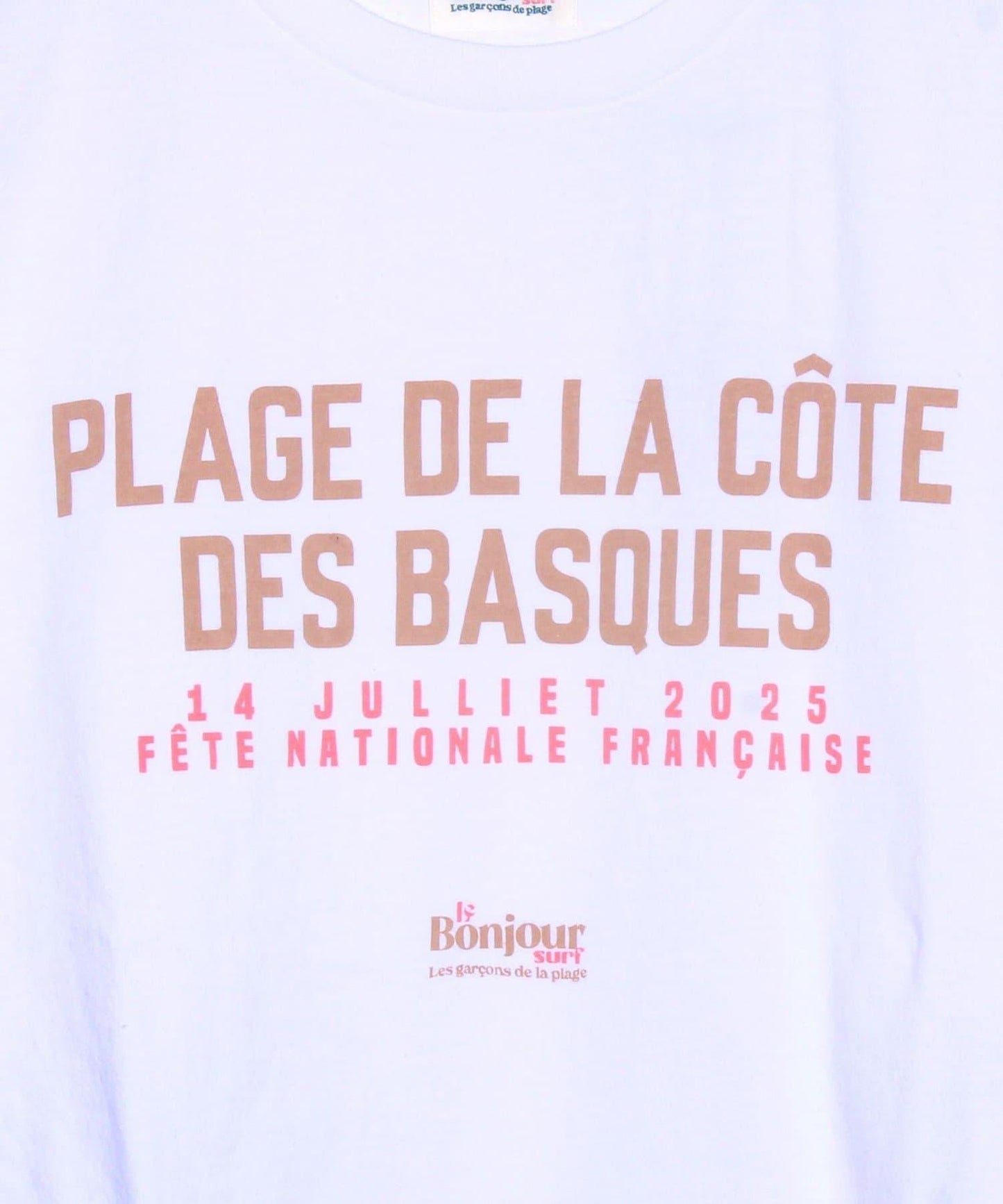 【Le Bonjour surf/波日問候衝浪】logo印花T恤