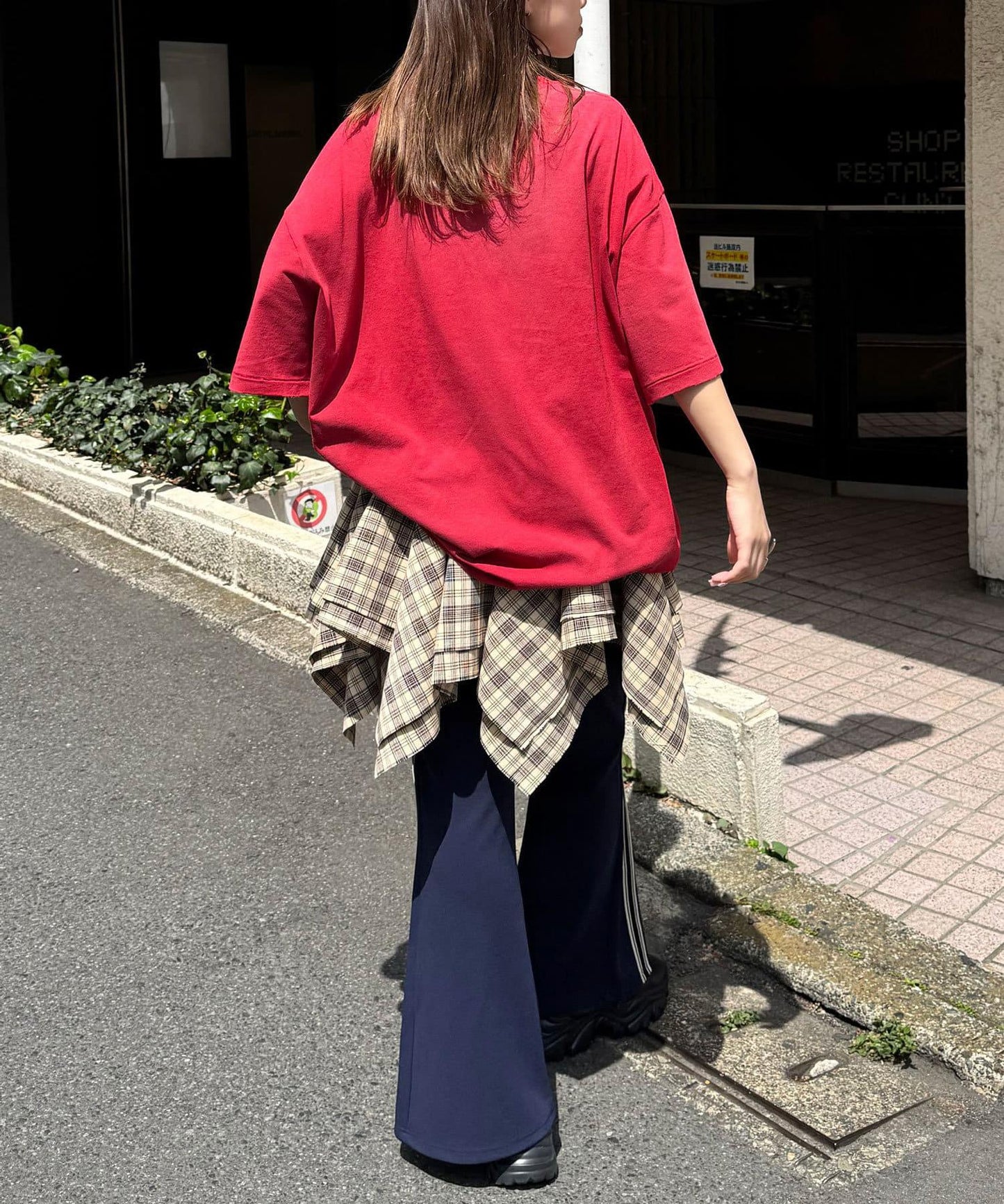 【複製標籤 / 複製品牌】混合復古褪色T恤