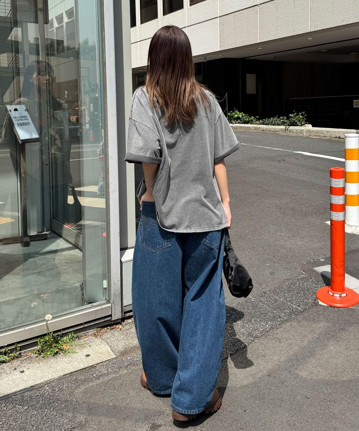 【複製標籤 / 複製品牌】混合復古褪色T恤