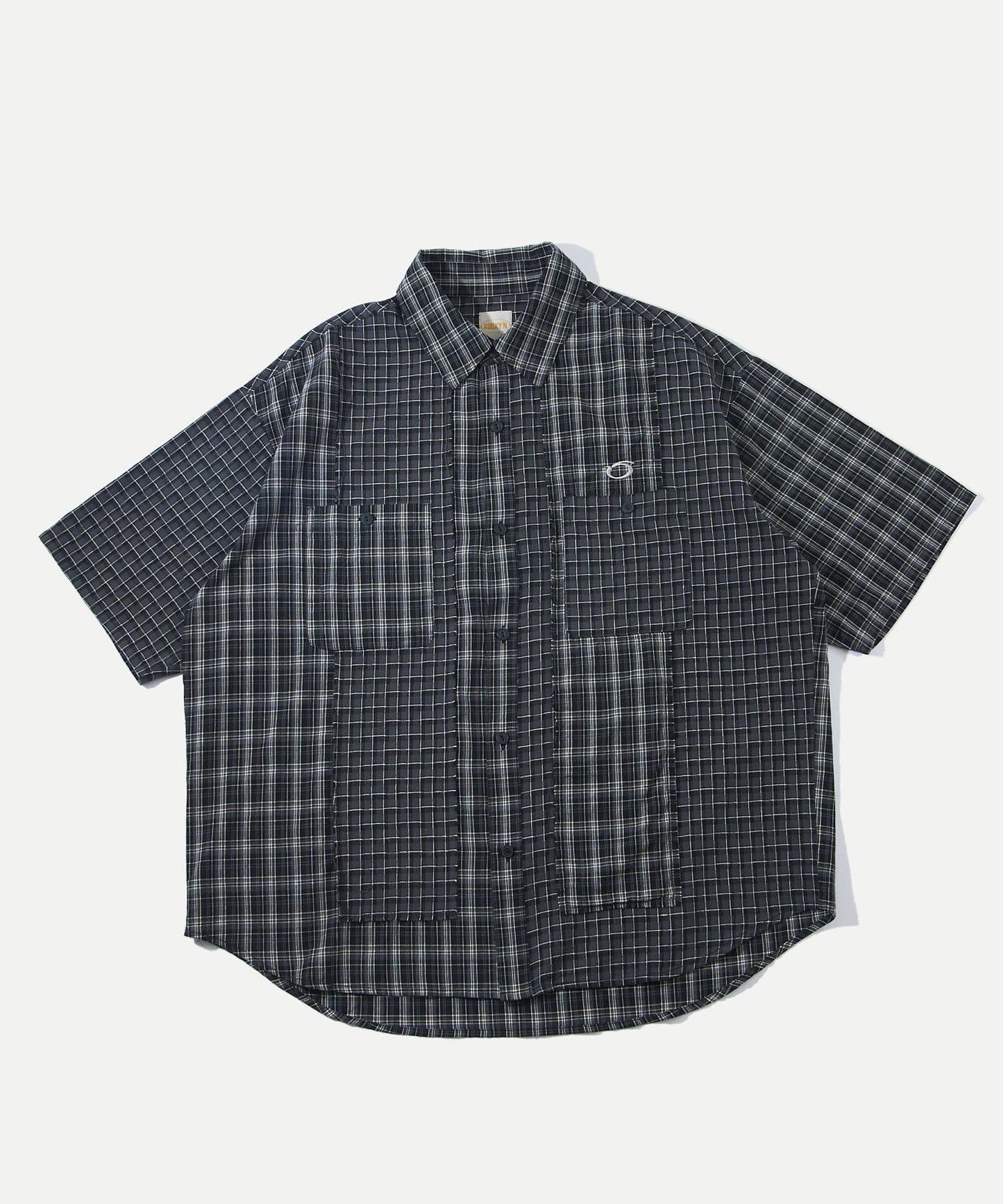 【WHO'S WHO gallery】布朗克斯拼接格子襯衫