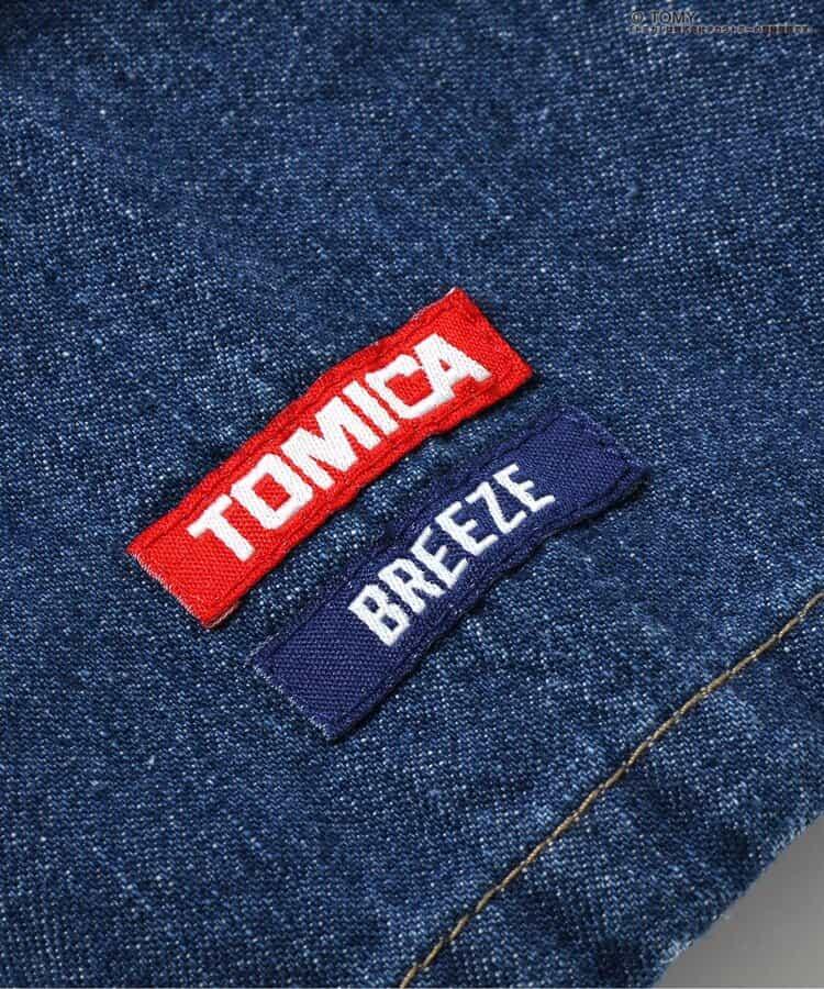 TOMICA×BREEZE 牛仔揹帶褲