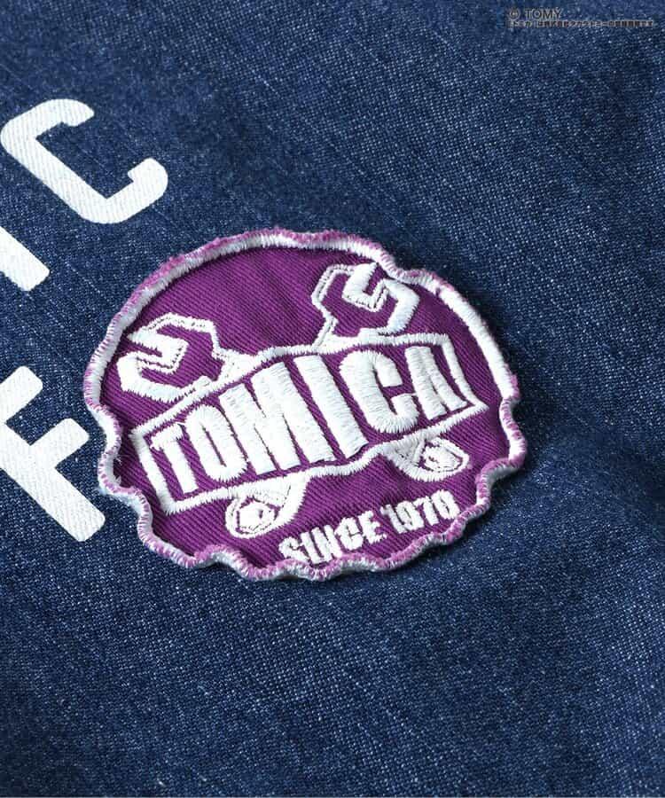 TOMICA×BREEZE 牛仔揹帶褲