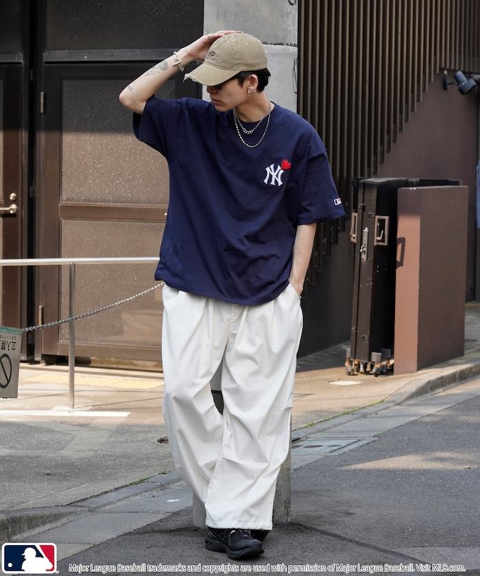 聯名 MLB 心形標誌相良刺繡T恤