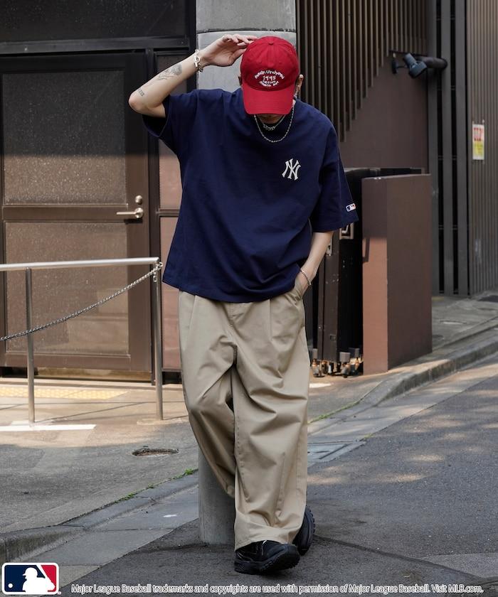 聯名 MLB 圓形標誌圖案T恤