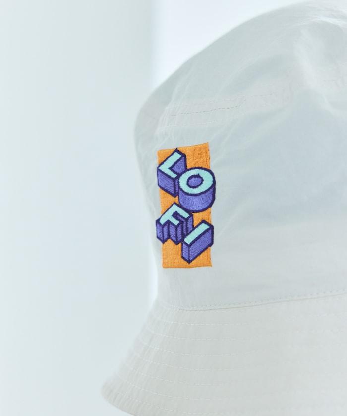 尼龍刺繡漁夫帽