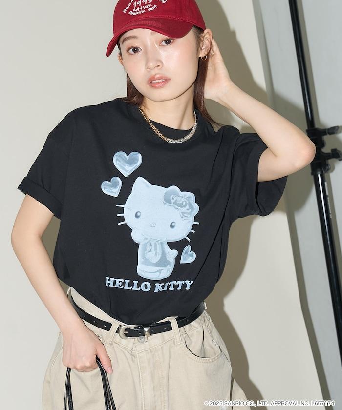 "HELLO KITTY/《Hello Kitty》" 3D藝術印花T恤