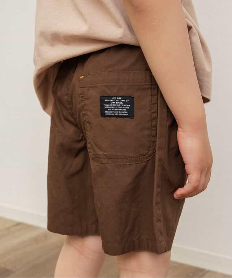 褶皺設計半褲 五分褲