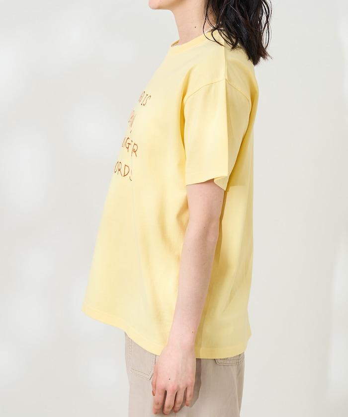 鏈條刺繡logo T恤
