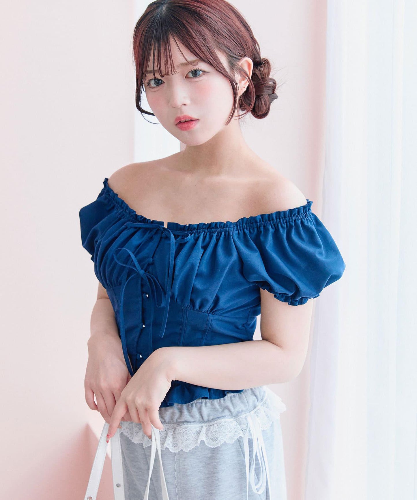 雙蝴蝶結襯衫